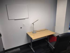 Table, Chair, Lamp, Cabinet, White ...