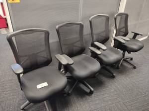 (4) Office Task Chairs...