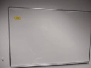 White Board, 72x48, Buyer to Remove...