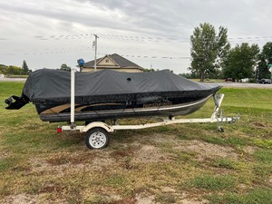 1999 Northwood 14 6 Boat with Trailer & 25 HP Mercury Fourstroke Motor