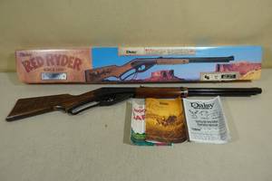 lot 13 image: Daisy Red Ryder Millennium Collectible Limited Edition BB Gun
