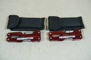 lot 72 image: 2 Remington Multi Tools with Pouches