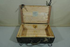 lot 98 image: Vintage Military Ammo Box - Appears Eastern European