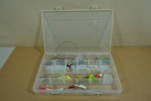 lot 112 image: Tackle Box Insert with Assorted Tackle