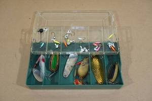 lot 115 image: Tackle Box Insert with Assorted Tackle