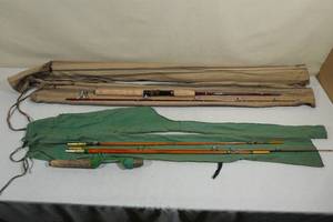 lot 116 image: 2 Pack-N-Go Fishing Poles -Lamiglas & Majestic