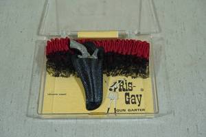 lot 156 image: Vintage Pris-Gay Garter Belt with Cap Gun