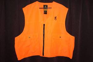 lot 173 image: Browning Blaze Orange Vest -2XL