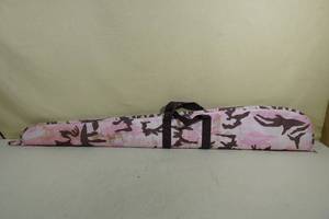 lot 186 image: Soft Pink Camo Long Gun Case