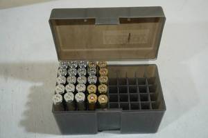lot 208 image: 25 7mm Rem Mag Ammo
