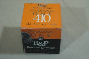 lot 218 image: 25 B&P Competition One .410 Gauge 2-12 7.5 Shot Shotshells