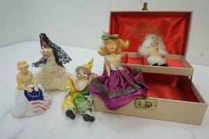 Vintage Dolls Jewelry Box