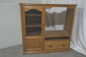 oak cabinet