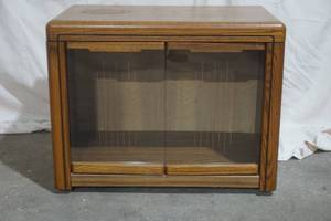 glass front cabinet