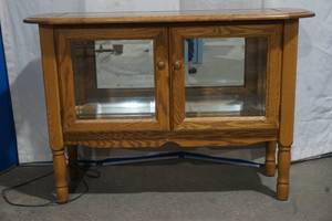 lighted display cabinet