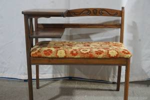 vintage telephone desk