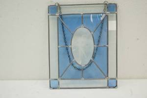 leaded glass wall decor