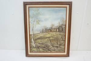 vintage oil painting