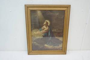 Jesus at Gethsemane print