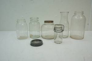 vintage jars