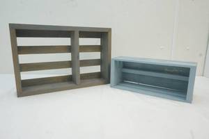 wood boxes