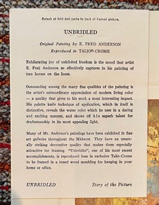 lot 111 image: Four Fine Unframed Prints by Fred Anderson