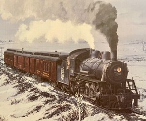 lot 147 image: Vintage Soo Framed Print by Fisher