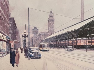 lot 55 image: The Hiawatha Limited Edition Sighed Print by Mark Harland Johnson