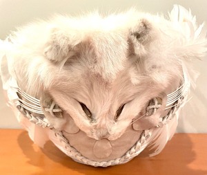 lot 145 image: Unique Animal and Feather Accented Bowl by Leoma Lovegrove