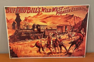 lot 63 image: Variety of Tin Train Motif Signs