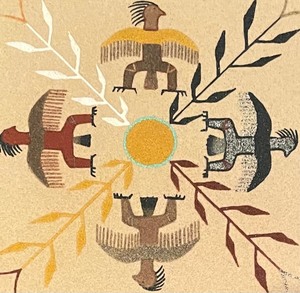 lot 95 image: Sensational Southwest Sand Art