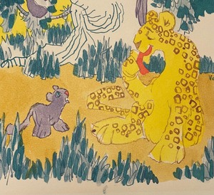 lot 196 image: Vintage Unframed Print by Veme