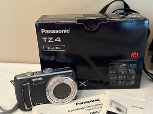 lot 76 image: Lumix T24 Camera with Lowepro Case