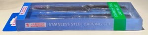 lot 106 image: New J.A. Henckels Two Piece Stainless Steel Carving Set