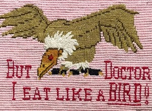 lot 223 image: Vintage Needle Point Art