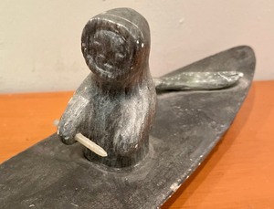 lot 275 image: Inuit Stone Carving