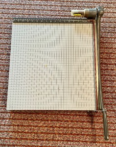 lot 278 image: Large Vintage Paper Cutter by Ingento