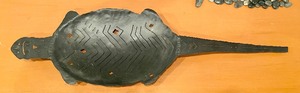 lot 289 image: Marvelous Metal Turtle Decorative Figurine