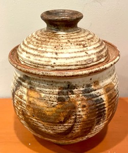 lot 290 image: Three Pottery Canisters
