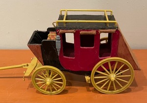 lot 303 image: 2 Vintage Cover Wagon Models