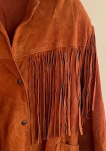 lot 312 image: Fine Fringed Coat  Jacket by Cedars