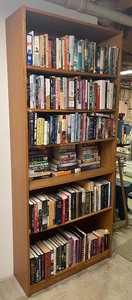 lot 342 image: Bookshelf with Adjustable Shelves