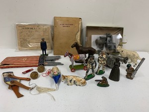 lot 183 image: Great Lot of Old Vintage Toys & Other Items