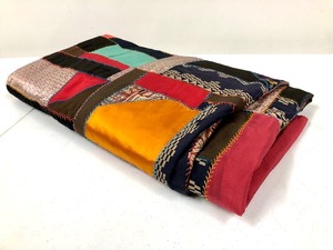 lot 146 image: Very Nice Antique American Folk Art Patchwork Quilt