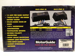 lot 155 image: Brand New MAX-PRO On-Board Boat Battery Charger