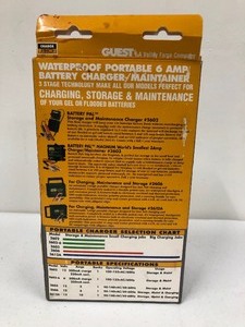 lot 156 image: Brand New CHARGE PRO Waterproof Portable Boat Battery Charger