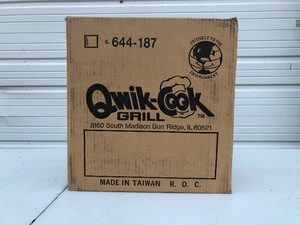 lot 172 image: Brand New Safari QWIK-GRILL Portable Grill - Cooks wNewspaper
