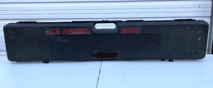 lot 175 image: Very Nice Rifle Case w3 Excellent Ice Fishing Poles