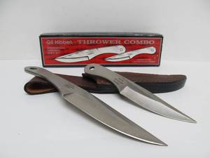 lot 22 image: HIBBEN Knives Thrower Combo Professional Knife Throwing Set