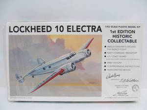 lot 40 image: Williams Bros Lockheed 10 Electra Airplane Model Kit